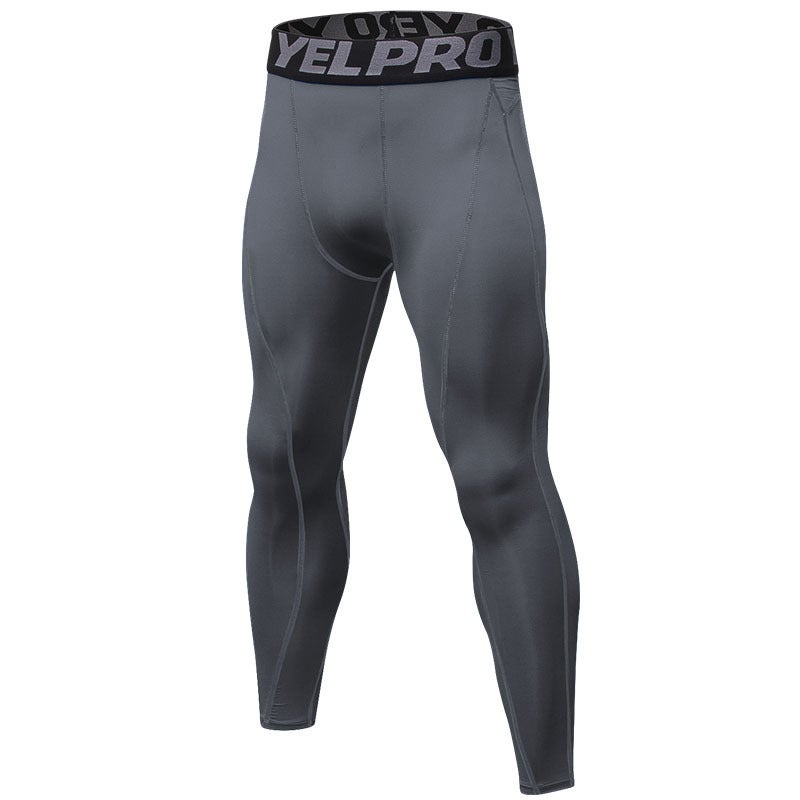 Men'S Pro Sports Pants Fitness Running Training Trousers Quick-Drying Sweat-Wicking Breathable Stretch Leggings - Image 1
